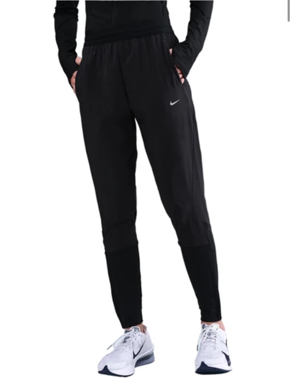 Nike Black Women's Training Joggers with Swoosh